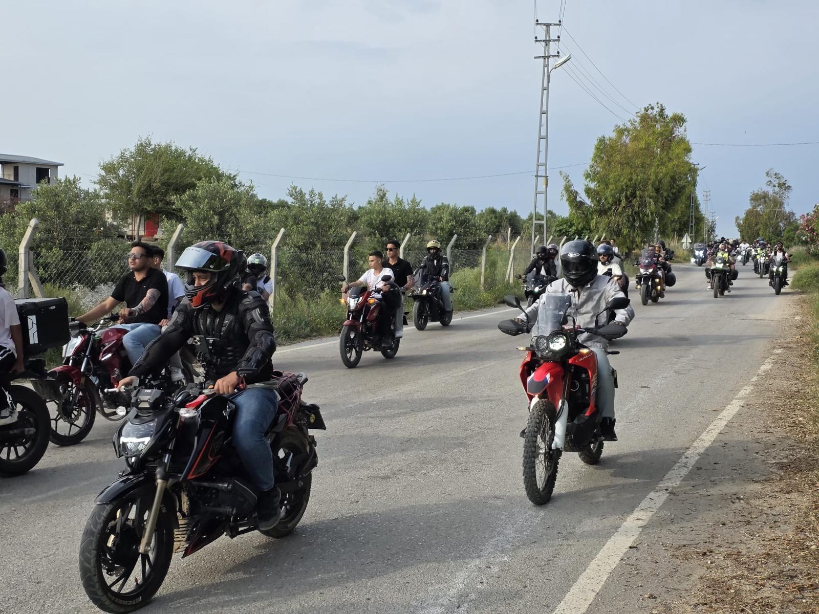 Yumurtalık, Türkiye’nin dört bir yanından gelen motosiklet tutkunlarını ağırladı