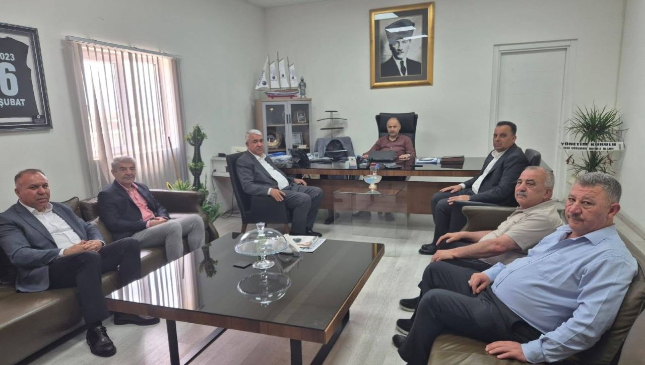 KMESOB Yönetiminden AKEDAŞ Genel Müdürü Muharrem Kalkan’a Hayırlı Olsun Ziyareti