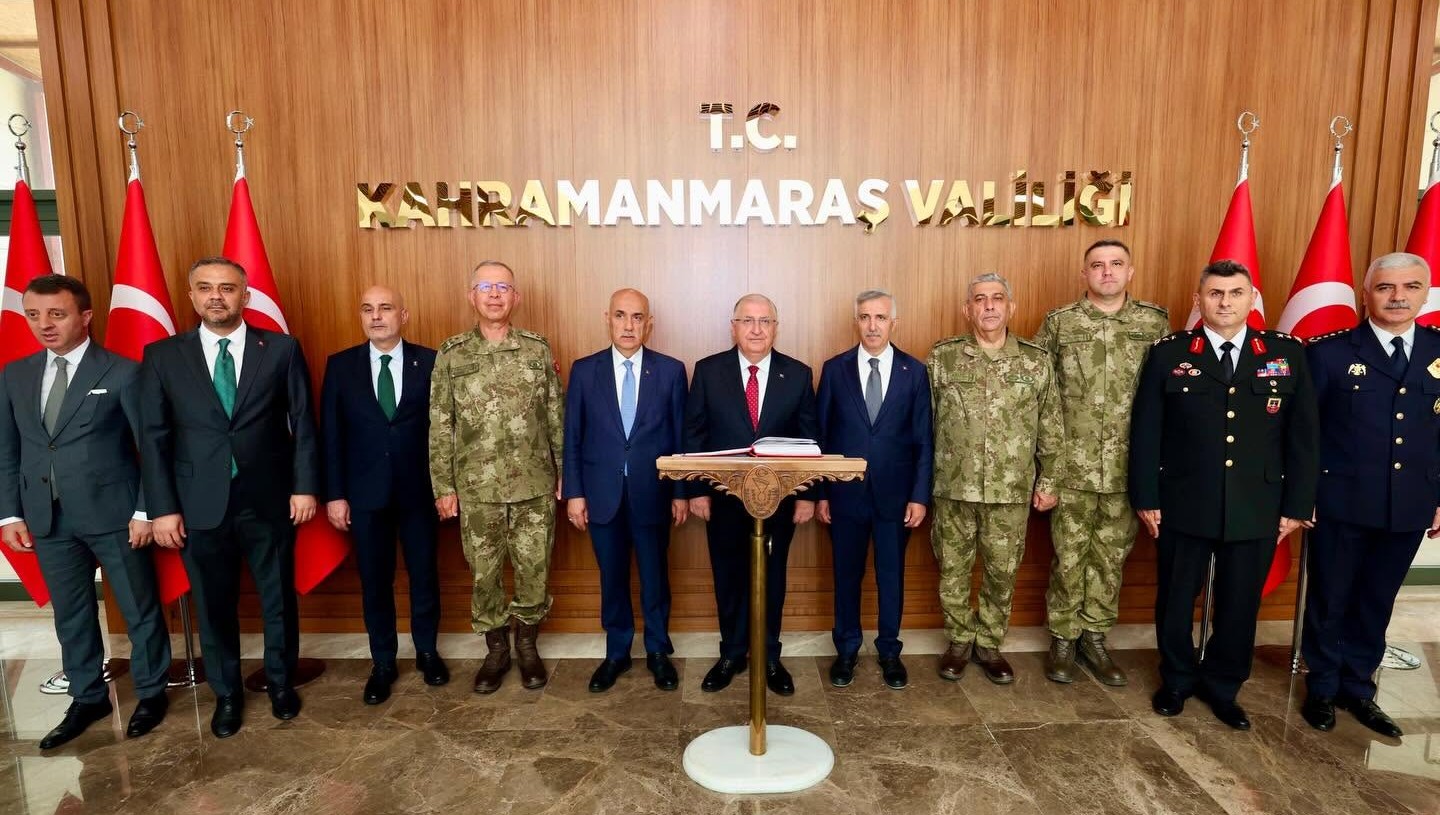 Millî Savunma Bakanı Yaşar Güler’den Kahramanmaraş Valiliğine Ziyaret