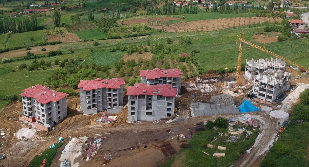 Kuşu’da Toki Konutları Hızla Yükseliyor: İlk Etapta 65 Daire Teslim Edilecek
