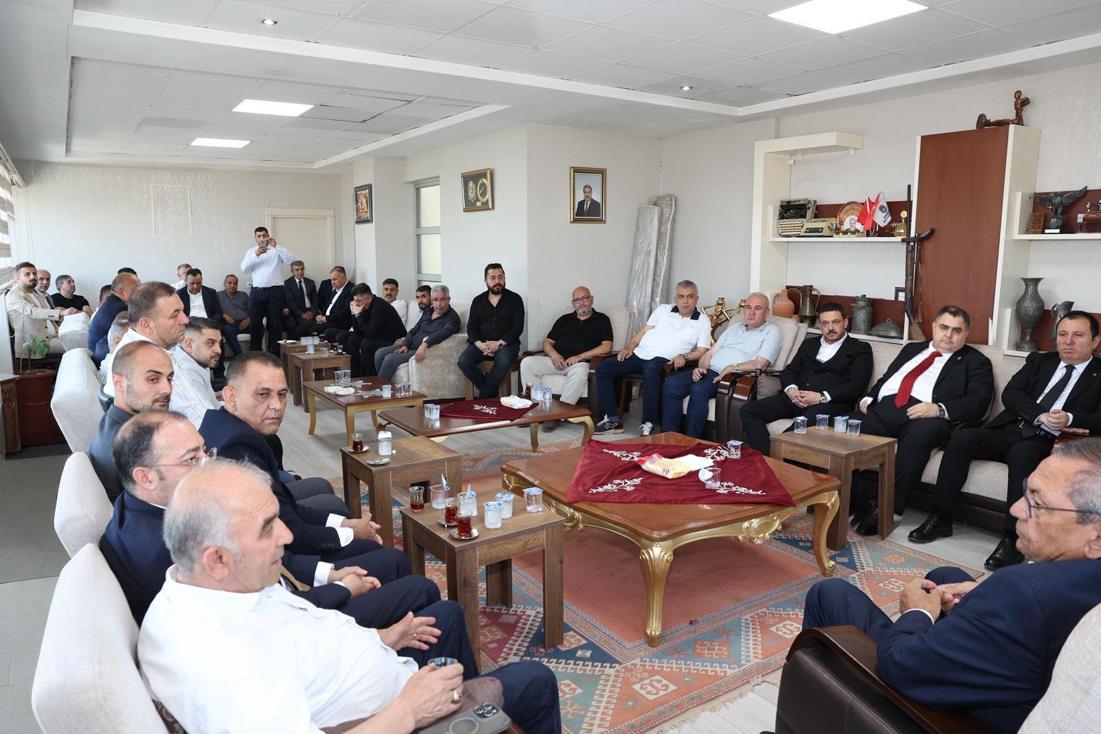 Başkan Narlı’dan Ahmet Kuybu’ya Hayırlı Olsun Ziyareti
