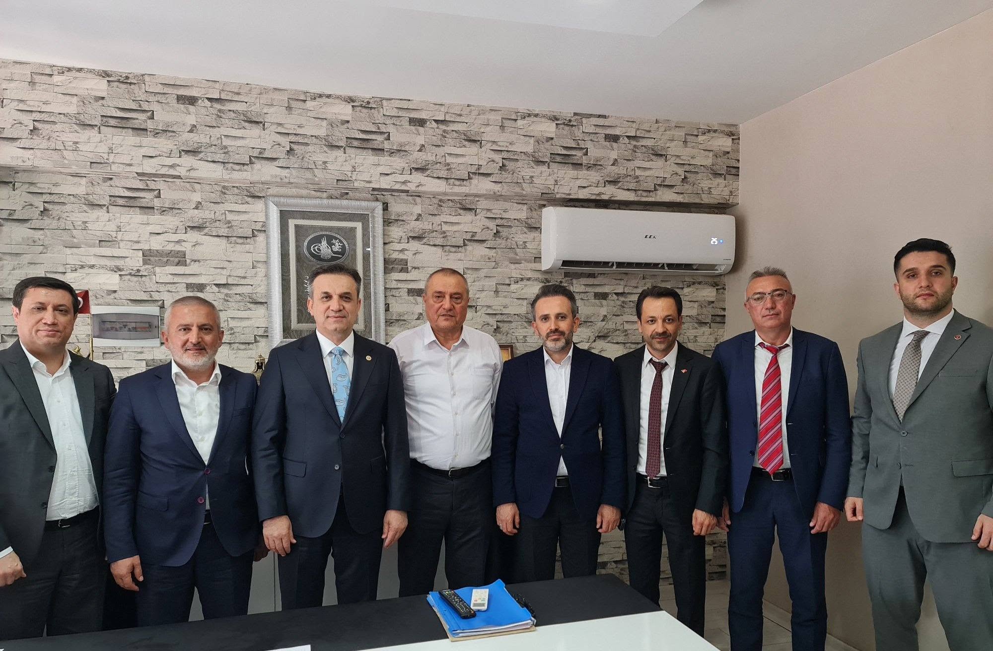 AK Parti Heyetinden Kahramanmaraş Müteahhitler Birliği’ne Ziyaret