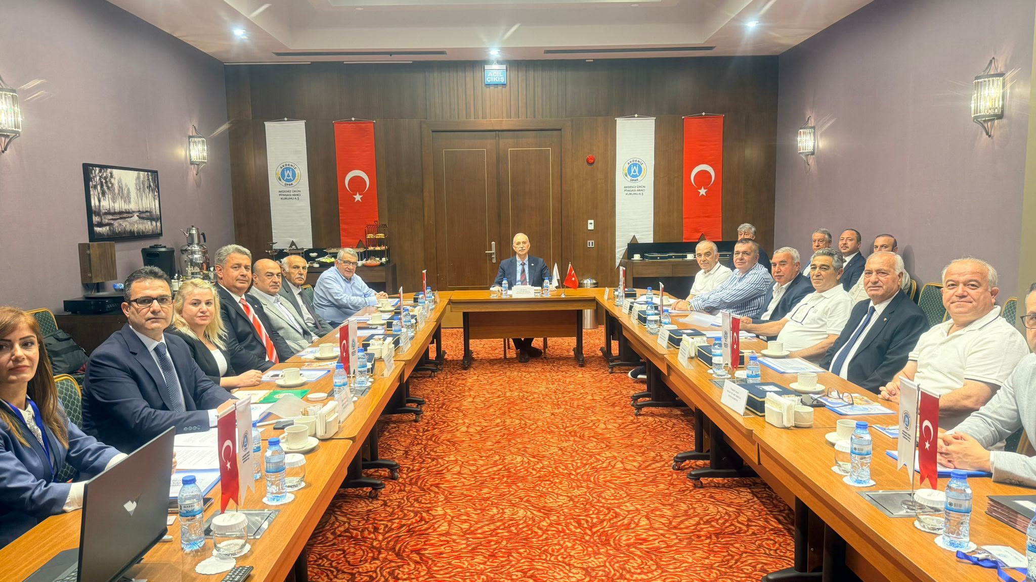 Mustafa Narlı, Akdeniz ÜPAK Genel Kurulu'na Katıldı