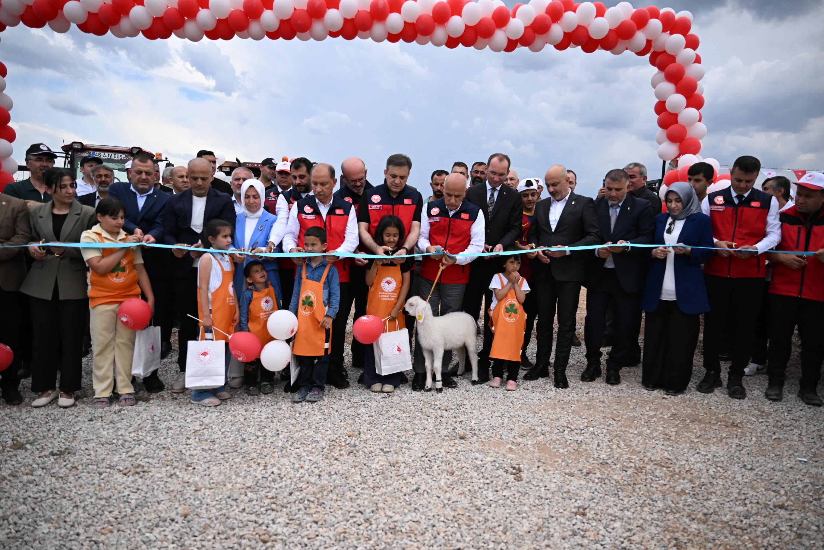 Afşin'de 9 Milyon Liralık Mera Islah Projesi Hizmete Açıldı