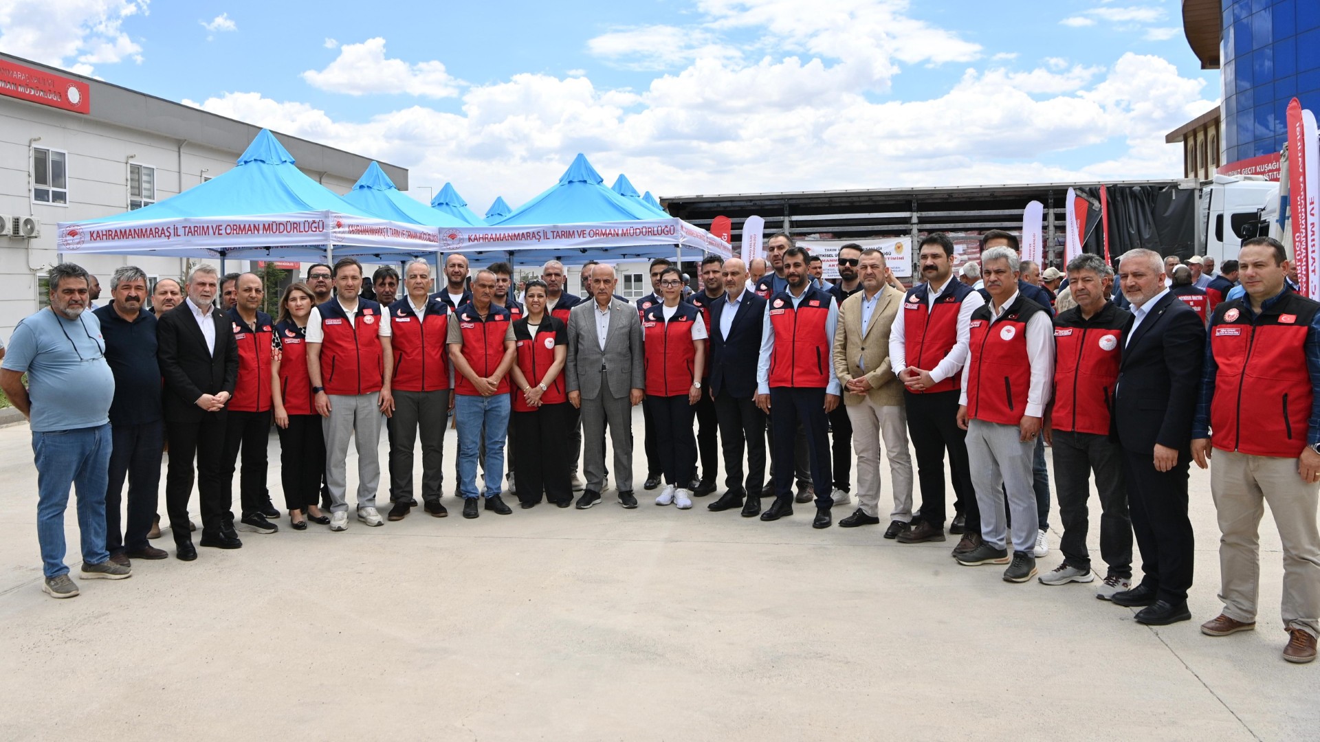 47 Ton Soya Tohumu Dağıtıldı