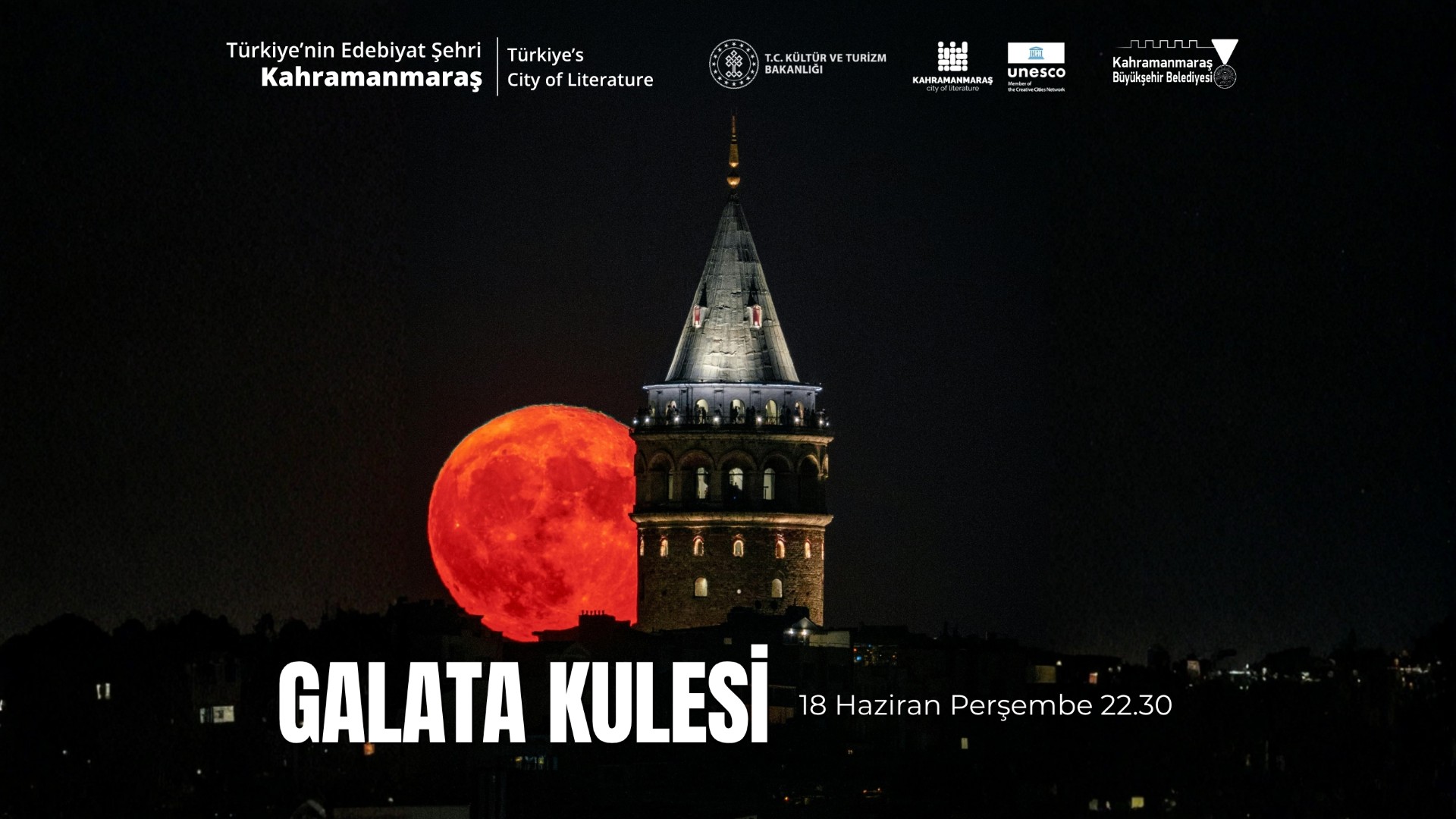 Galata Kulesi’nde UNESCO Edebiyat Şehri