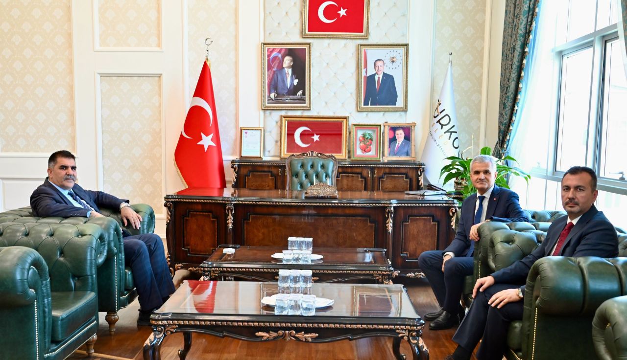 Milli Eğitim Müdürü Akpınar’dan Başkan Karaca’ya Ziyaret