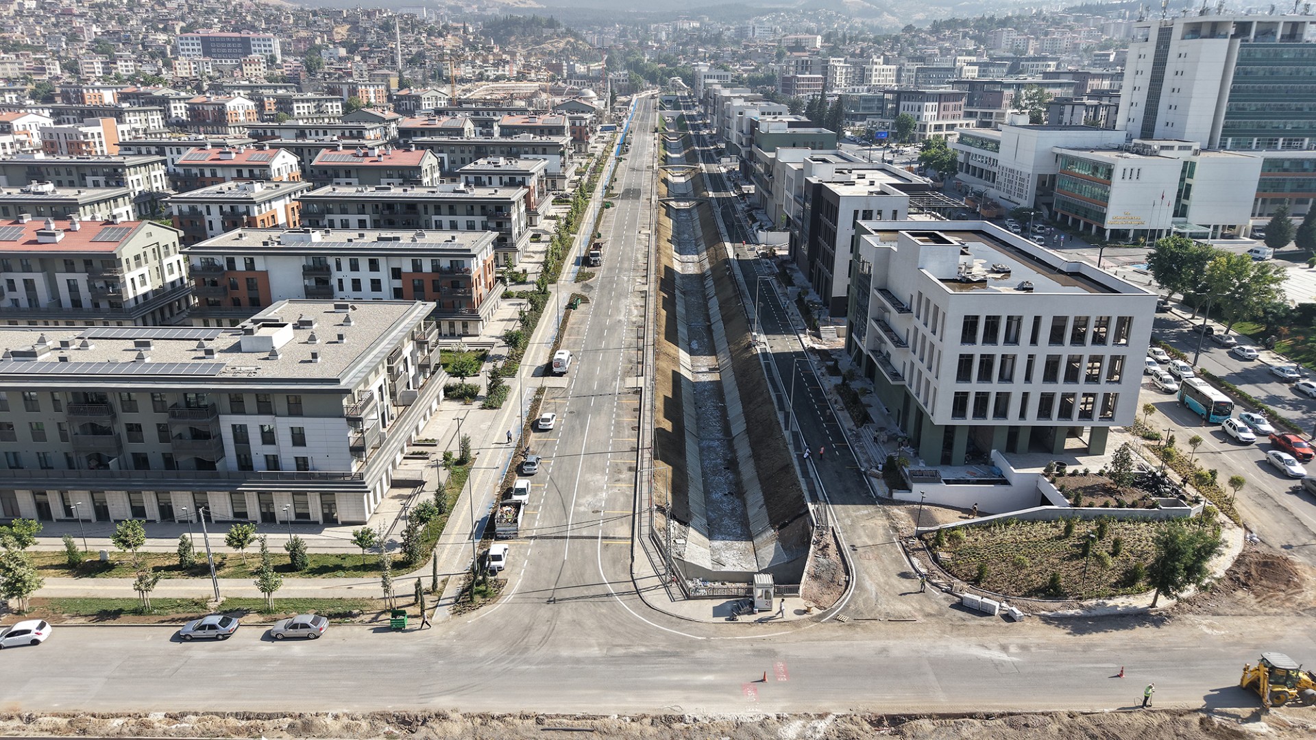 Azerbaycan Mahallesi’nde Asfalt Çalışması