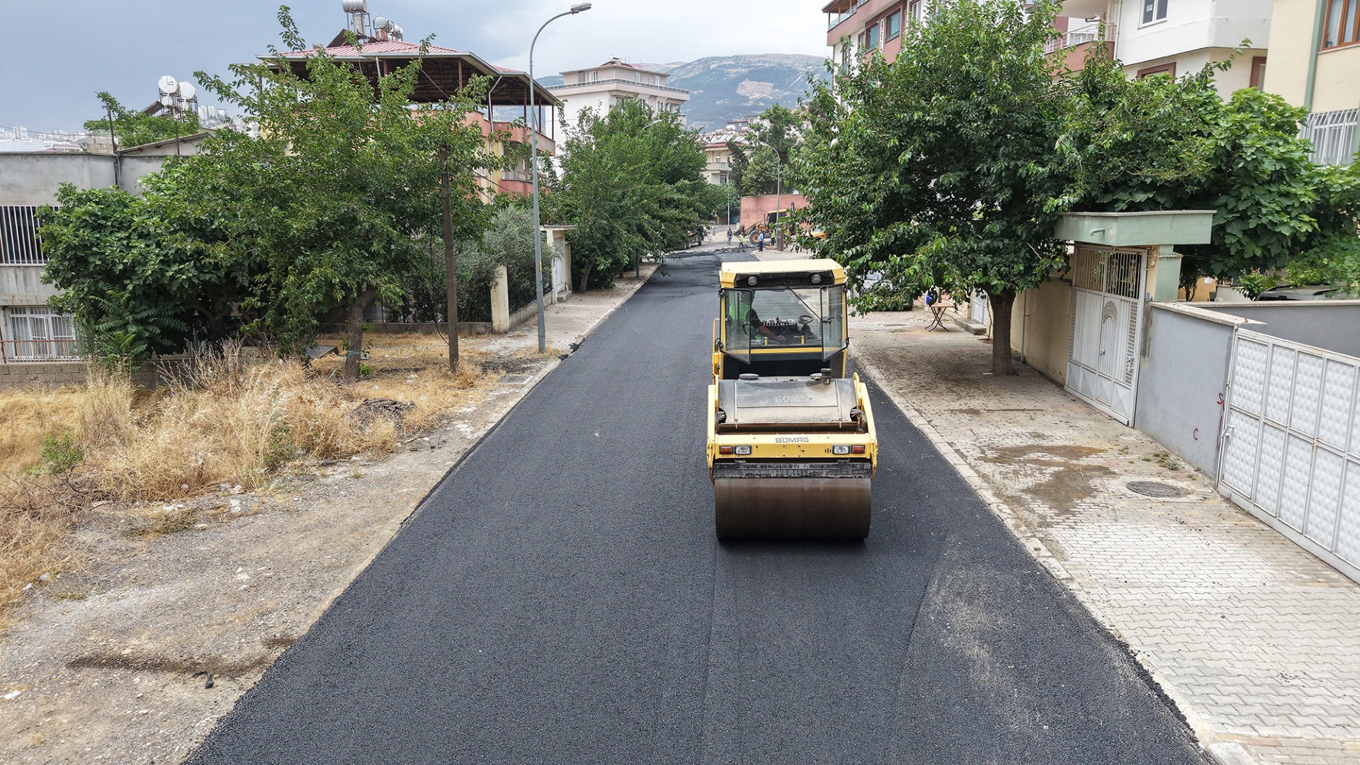 Egemenlik Mahallesi’nde de Asfalt