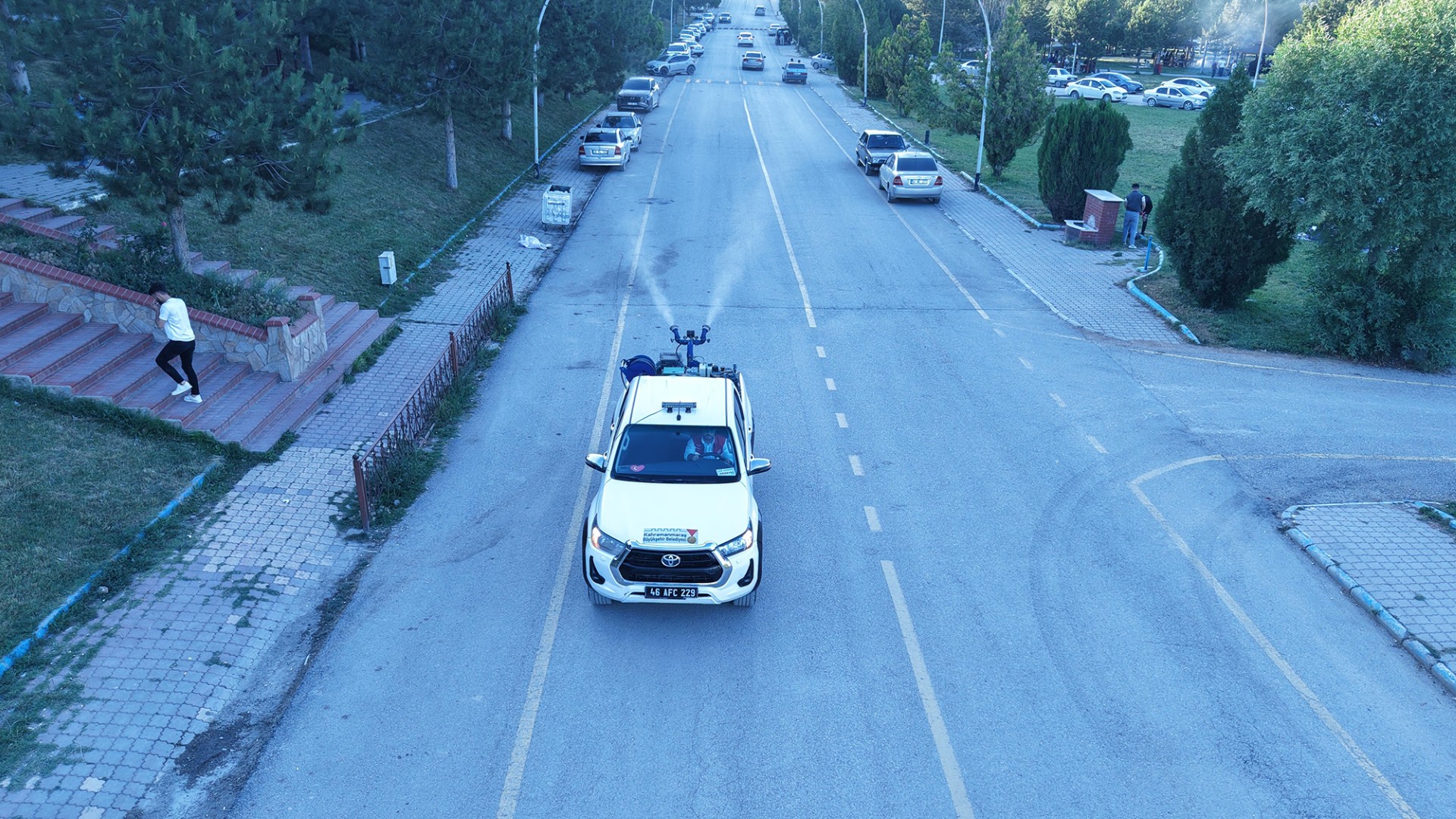 Elbistan’da Zararlılara Karşı Yoğun Mücadele