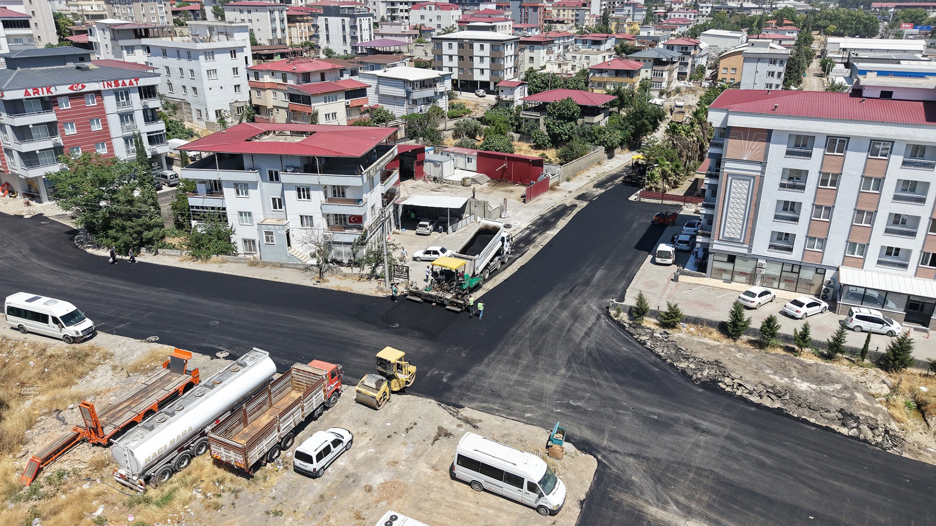 Dulkadiroğlu’na Asfalt Yapılıyor