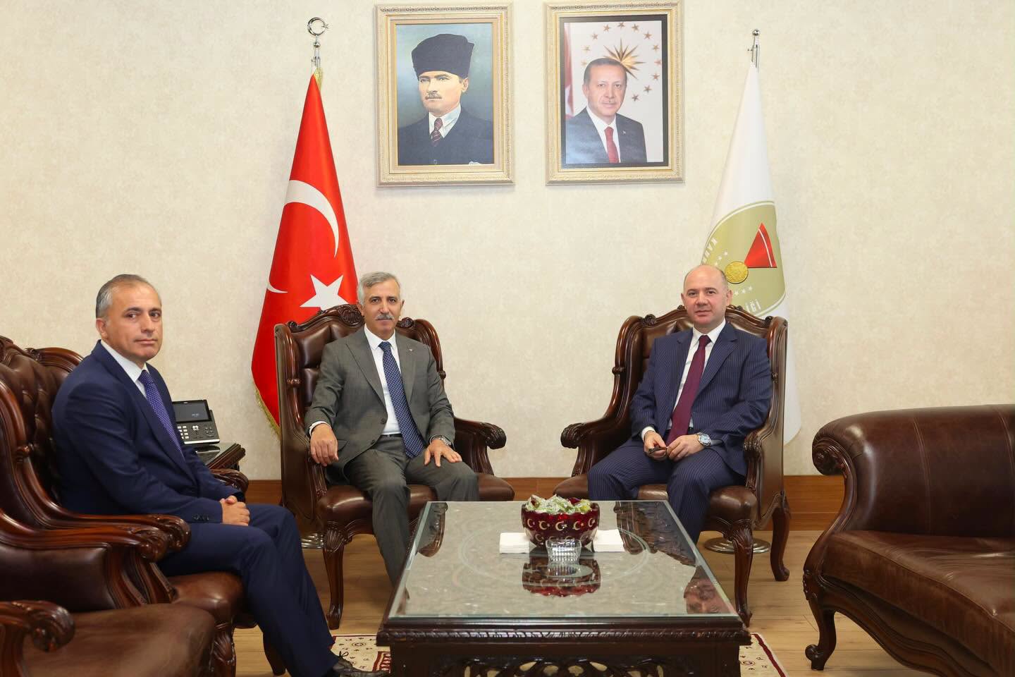 DOĞAKA Toplantısı Öncesi Valilikte Nezaket Ziyareti