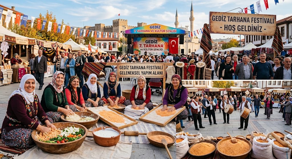 Gediz’de Tarhana Festivali Coşkusu Başlıyor