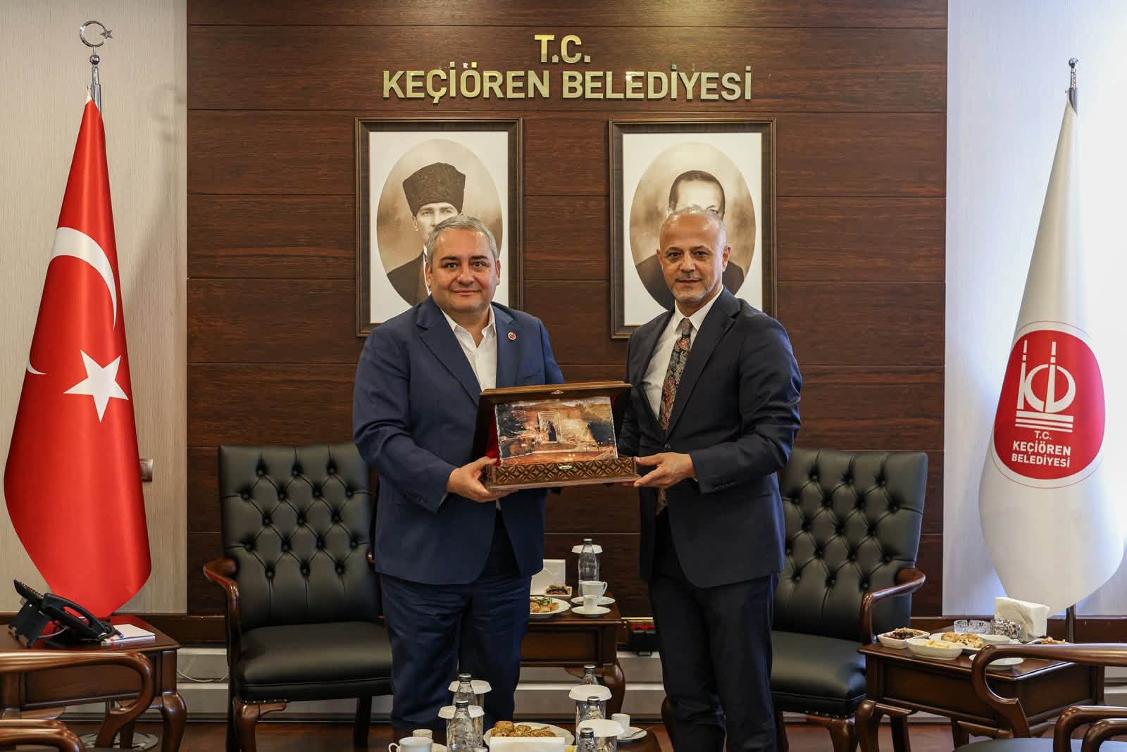 Kıraç'tan Özarslan'a ziyaret