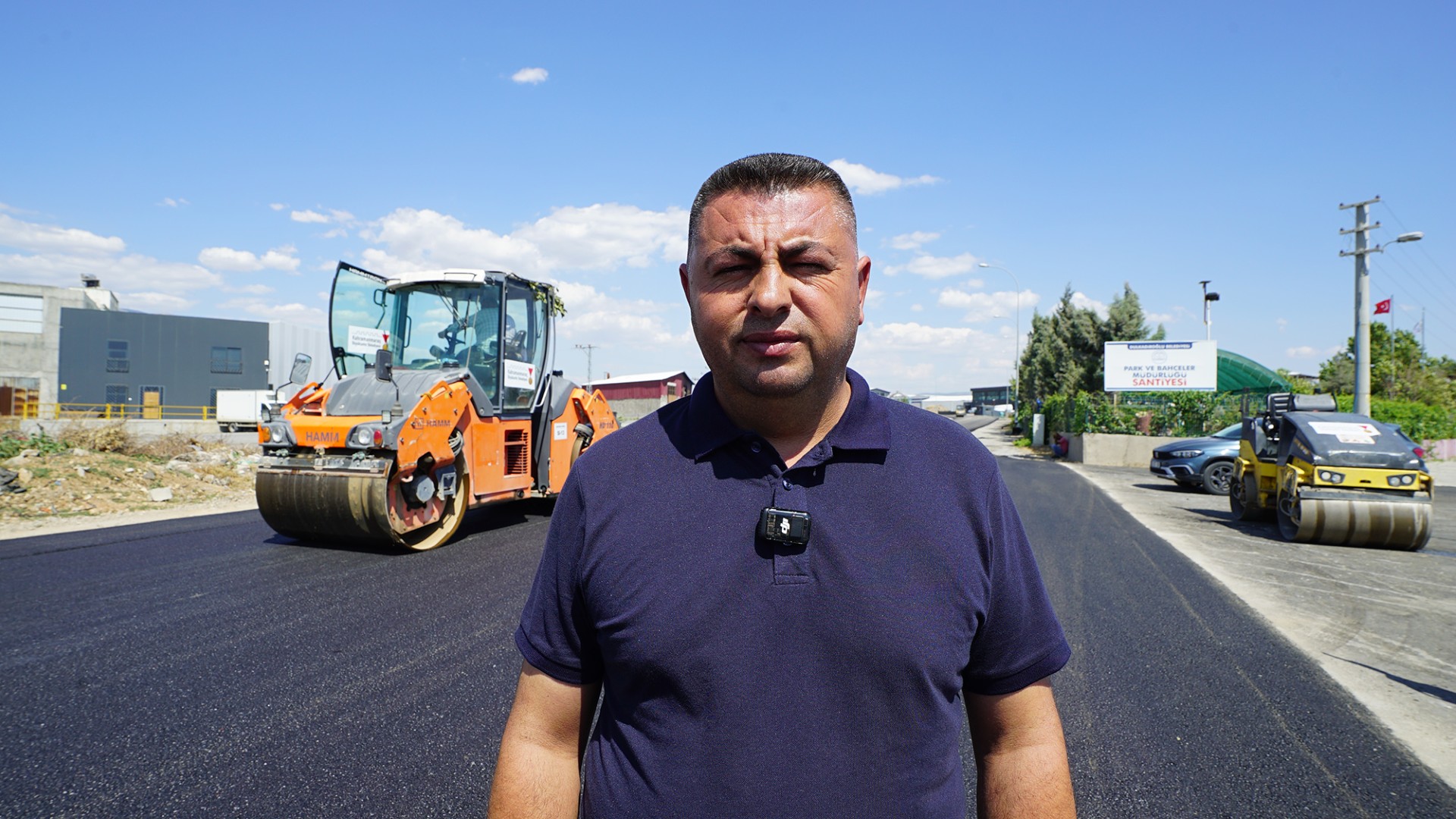 Dulkadiroğlu Gençosman’da Asfalt Mesaisini Tamamlıyor