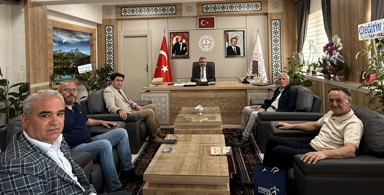 Aksaray Basınından İl Milli Eğitim Müdürü Yusuf Uzantı'ya Ziyaret