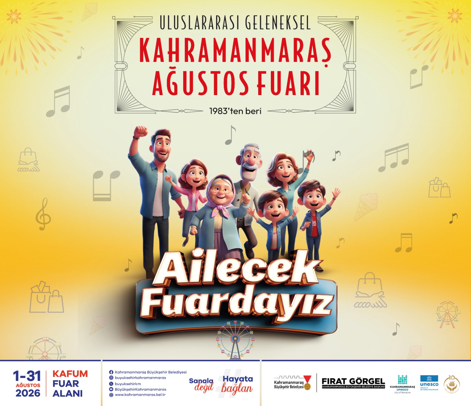 Kahramanmaraş Fuar A.Ş. kurulmalıydı.