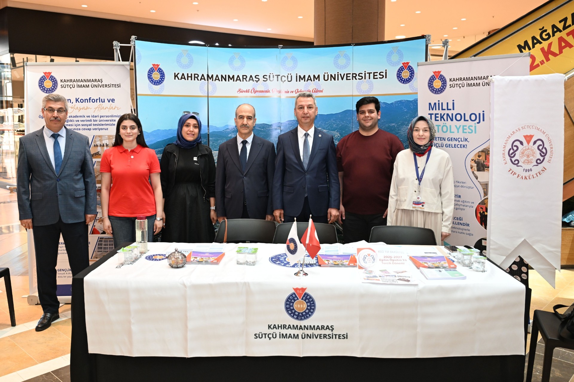KSÜ, Piazza'da Tercih ve Tanıtım Günlerine Başladı