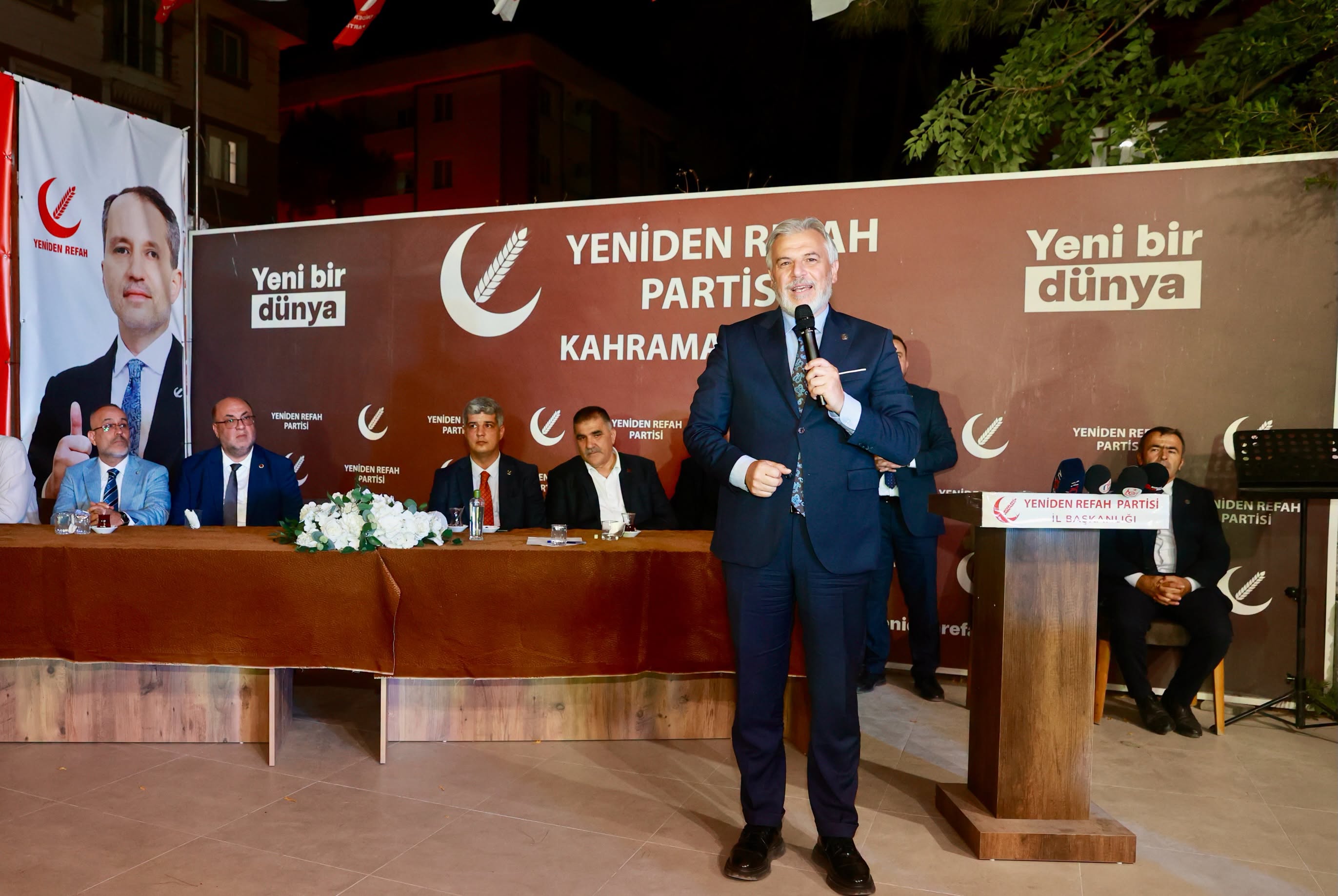 Yeniden Refah Partisi'nde İl Divan Toplantısı Yapıldı
