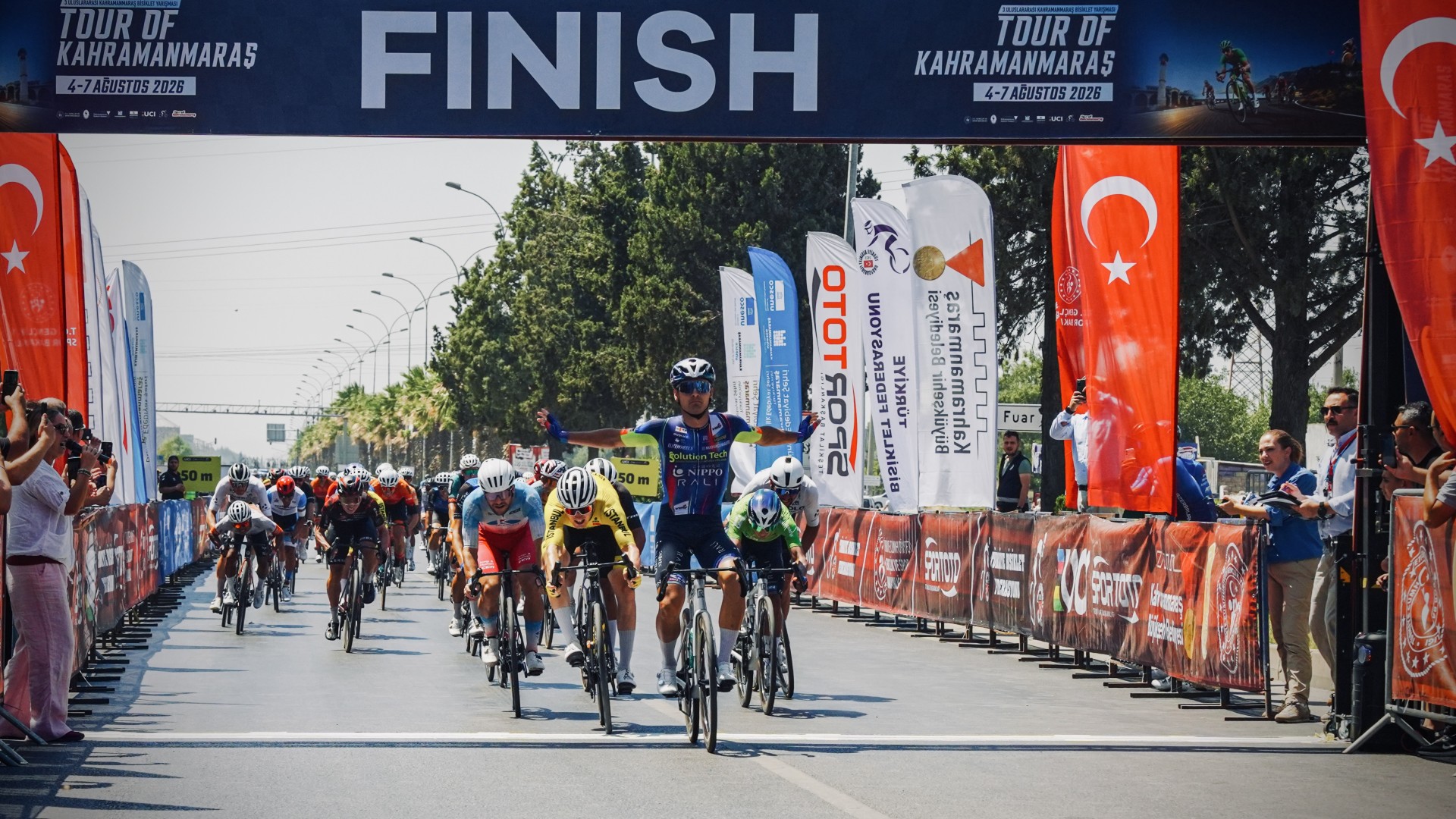 “Tour Of Kahramanmaraş” Uluslararası Yol Bisikleti Turnuvası Tamamlandı