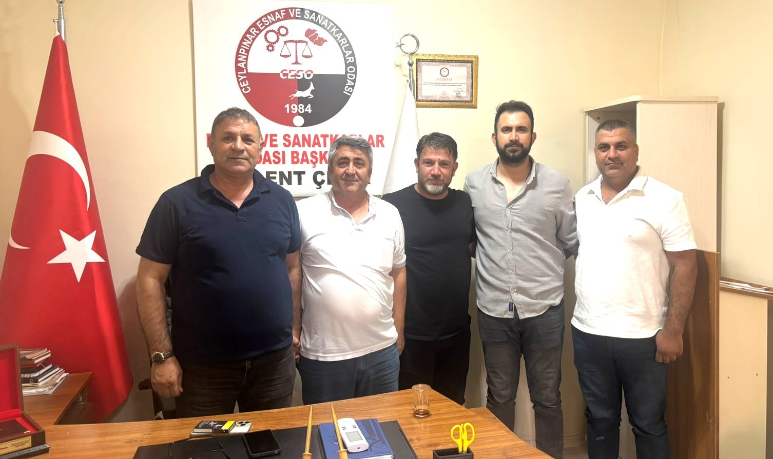 Talayhan’dan Ceylanpınar Esnafına Ziyaret