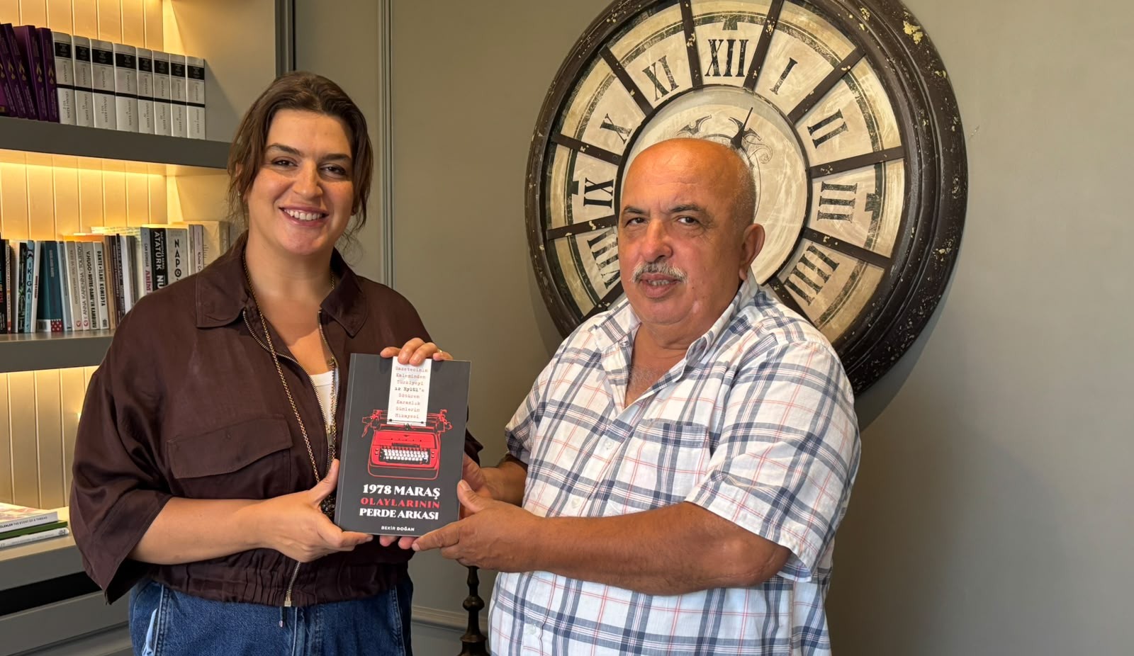 Nazlı Ceylan Balduk Kurtul’a “1978 Maraş Olayları Perde Arkası” Kitabı