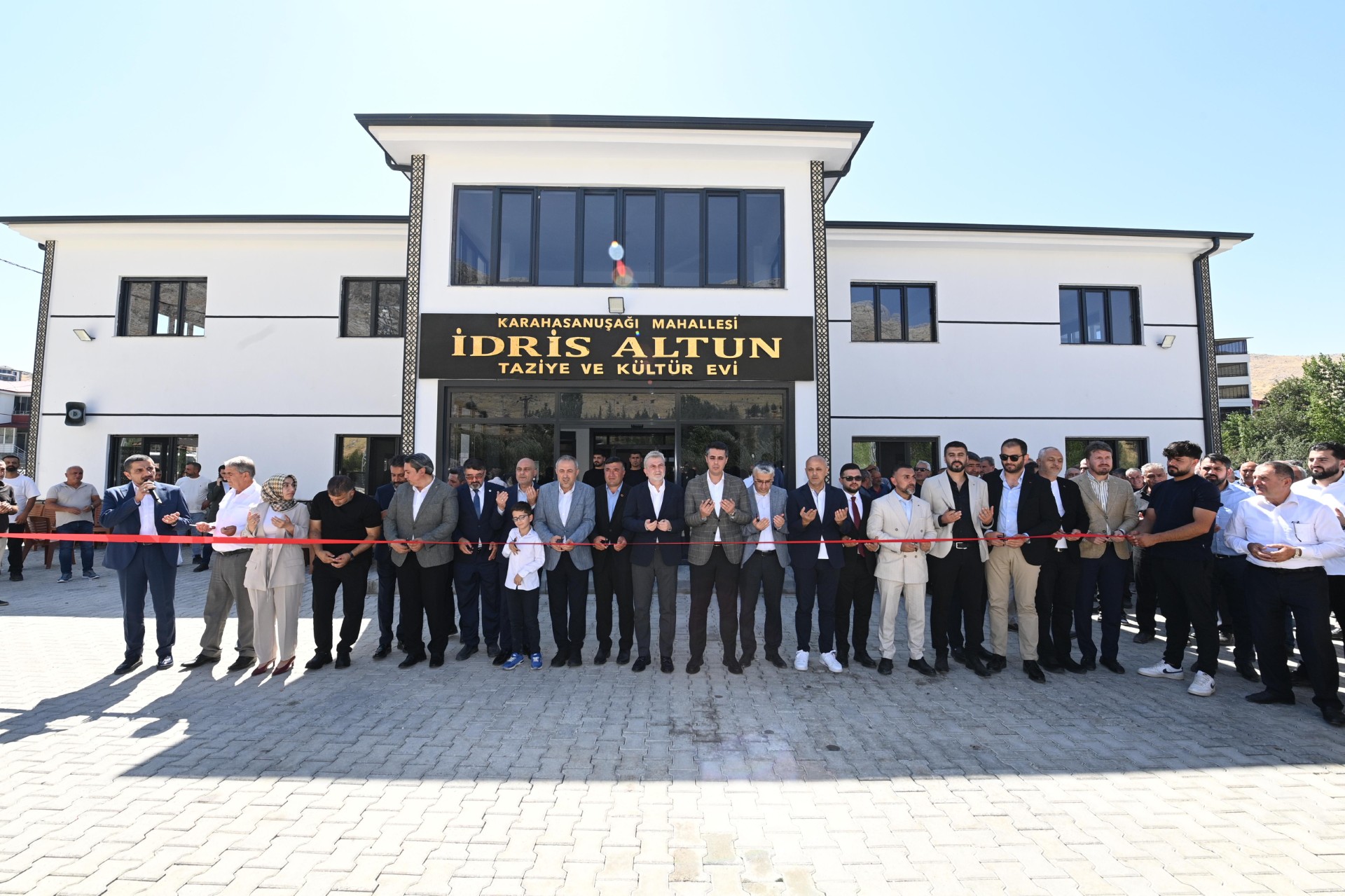 Elbistan’da İdris Altun Taziye ve Kültür Evi’nin Açılışı Gerçekleştirildi