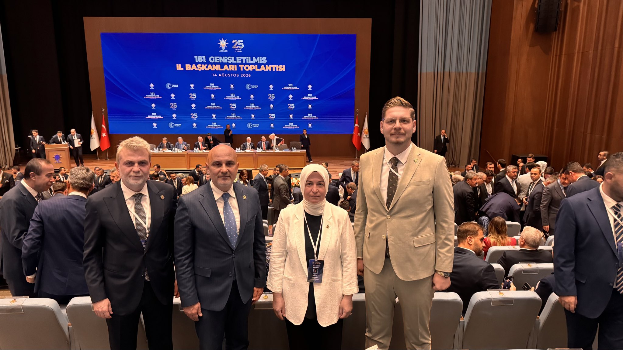 AK Parti 181. Genişletilmiş İl Başkanları Toplantısa