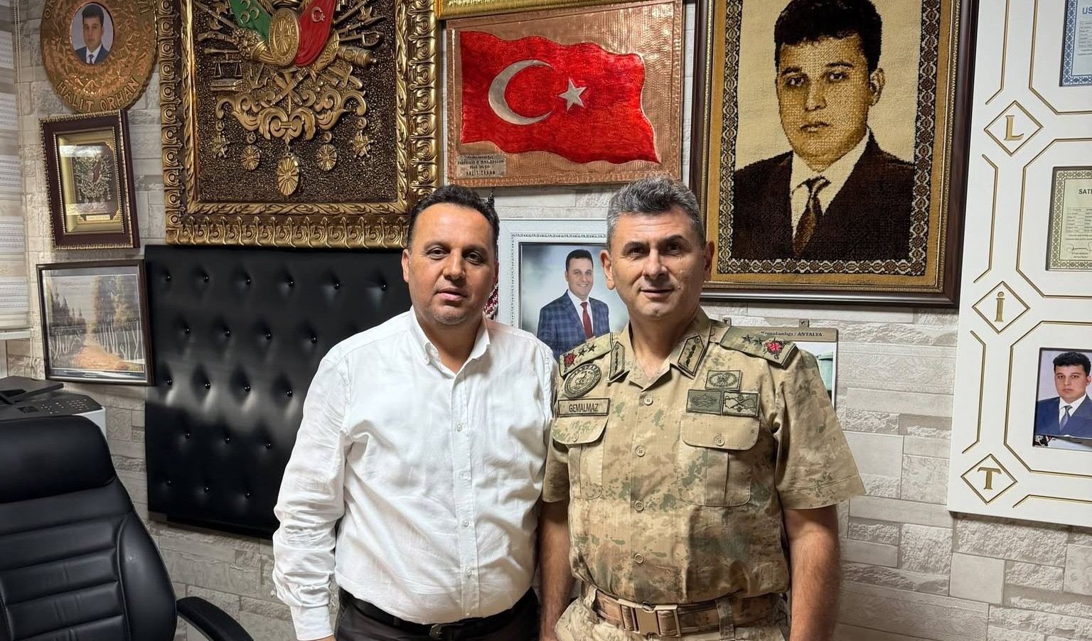 Halit Orhan’dan Tümgeneral Ali Gemalmaz’a Veda