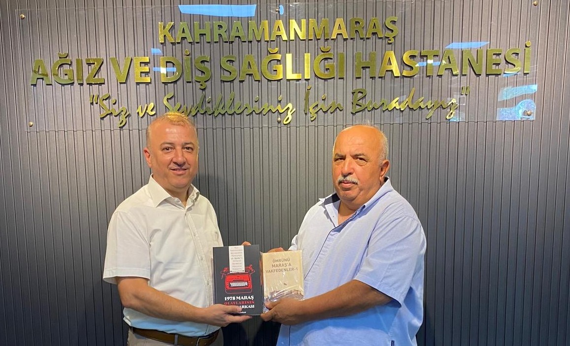Cahit Sayın’a Kitaplı Ziyaret