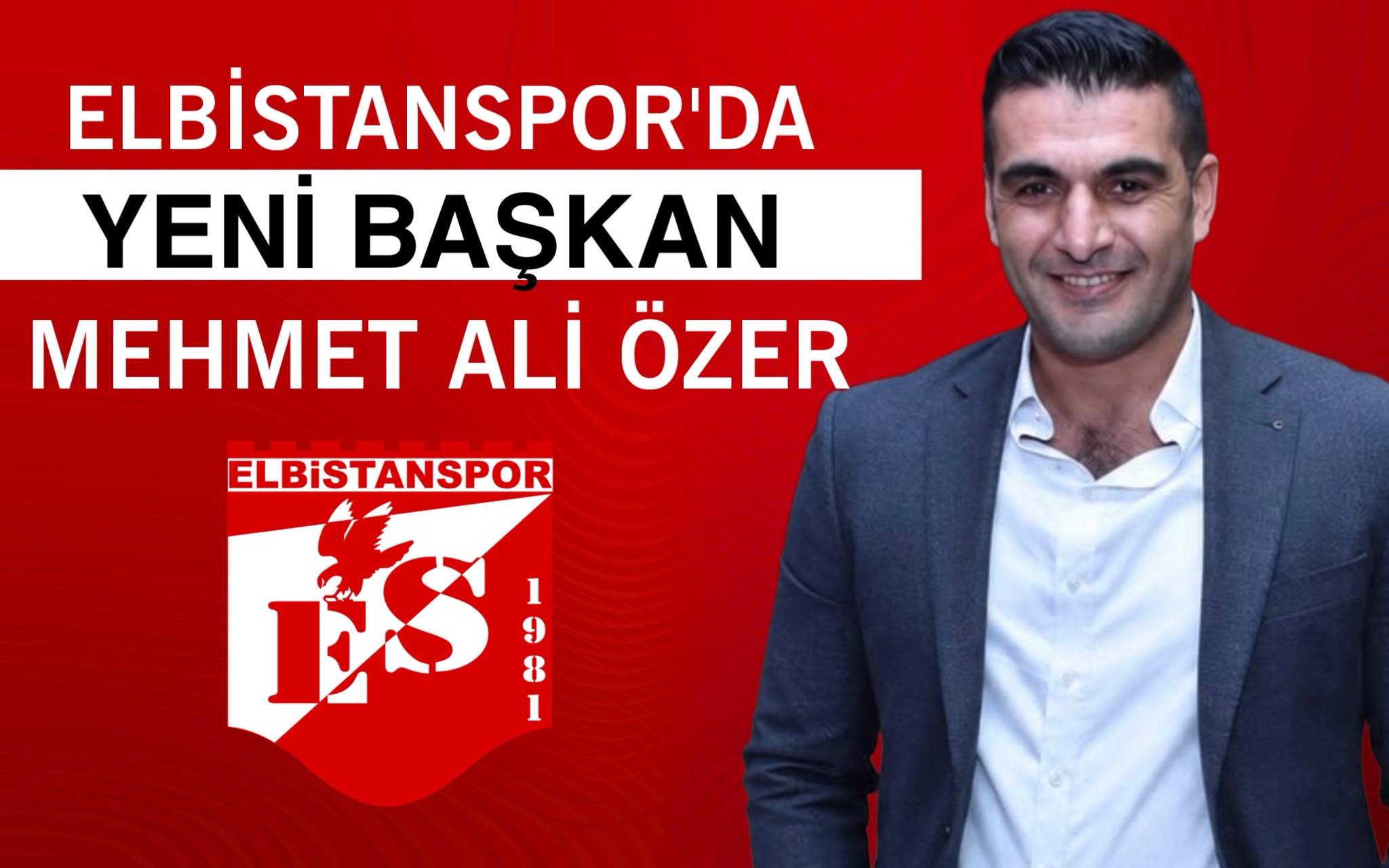 Elbistanspor’da yeni başkan Mehmet Ali Özer