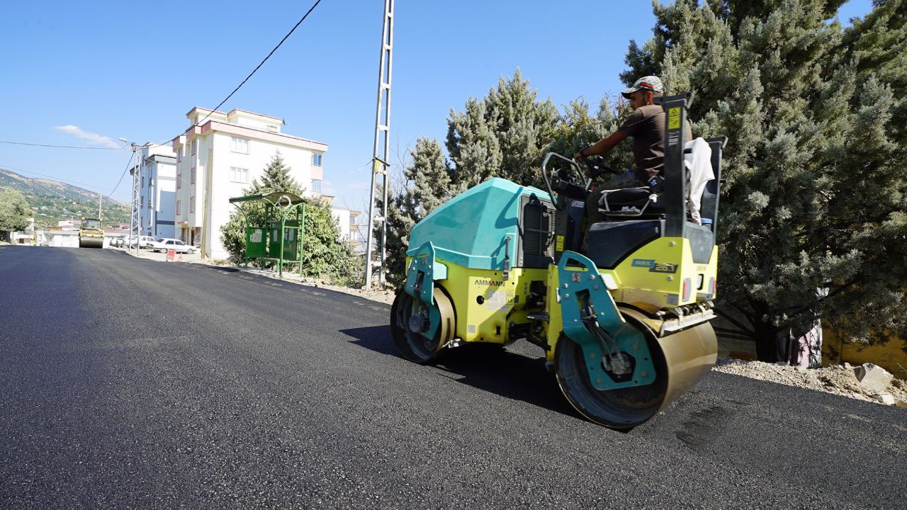 Ballıca Mahallesi’nde Asfalt
