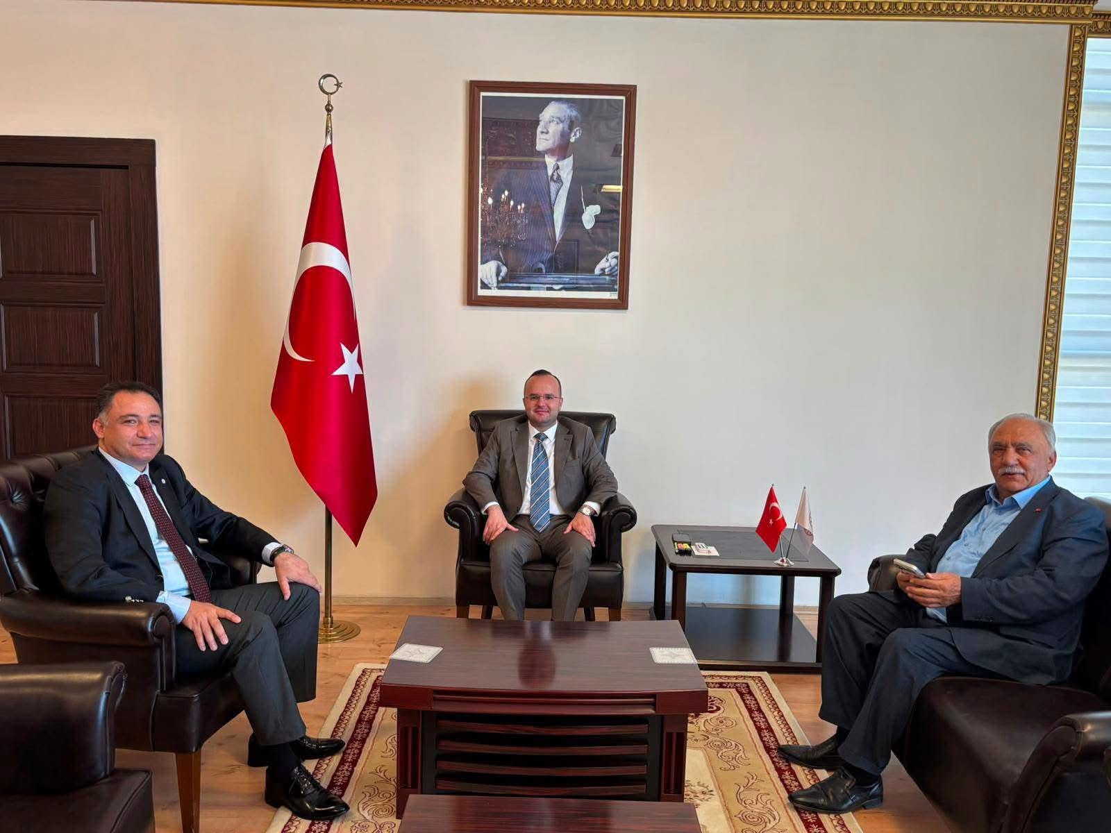 Kaymakam Arslantürk’e Ziyaret