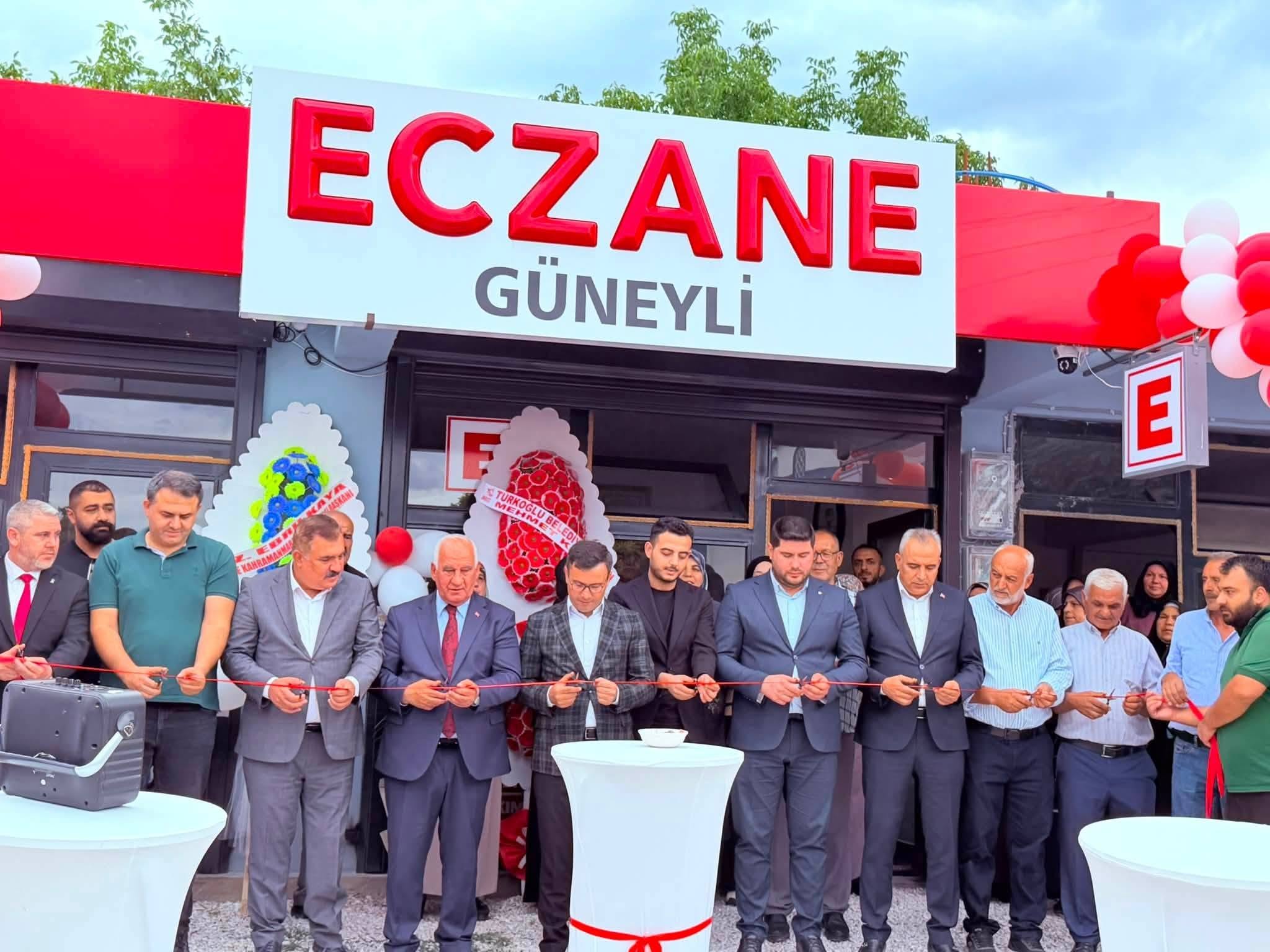 KANLIKAVAK MAHALLESİ’NDE GÜNEYLİ ECZANESİ HİZMETE GİRDİ