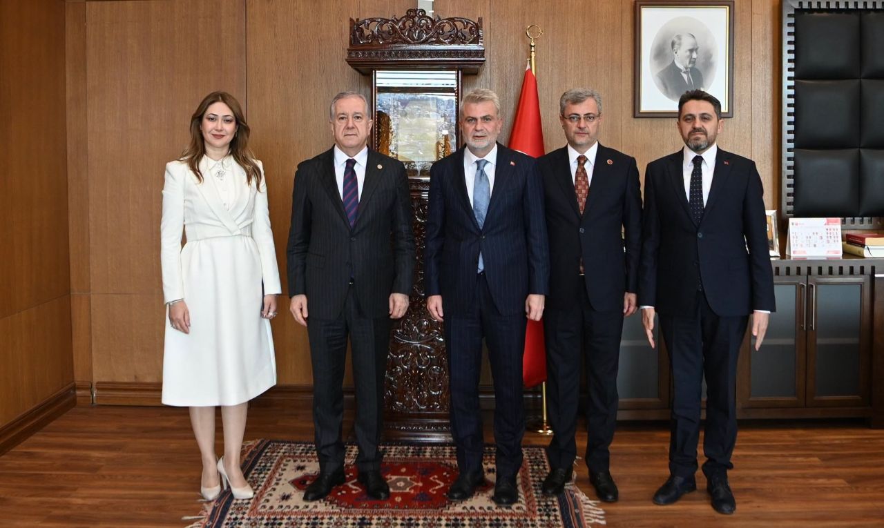 MHP HEYETİNDEN BAŞKAN GÖRGEL’E ZİYARET