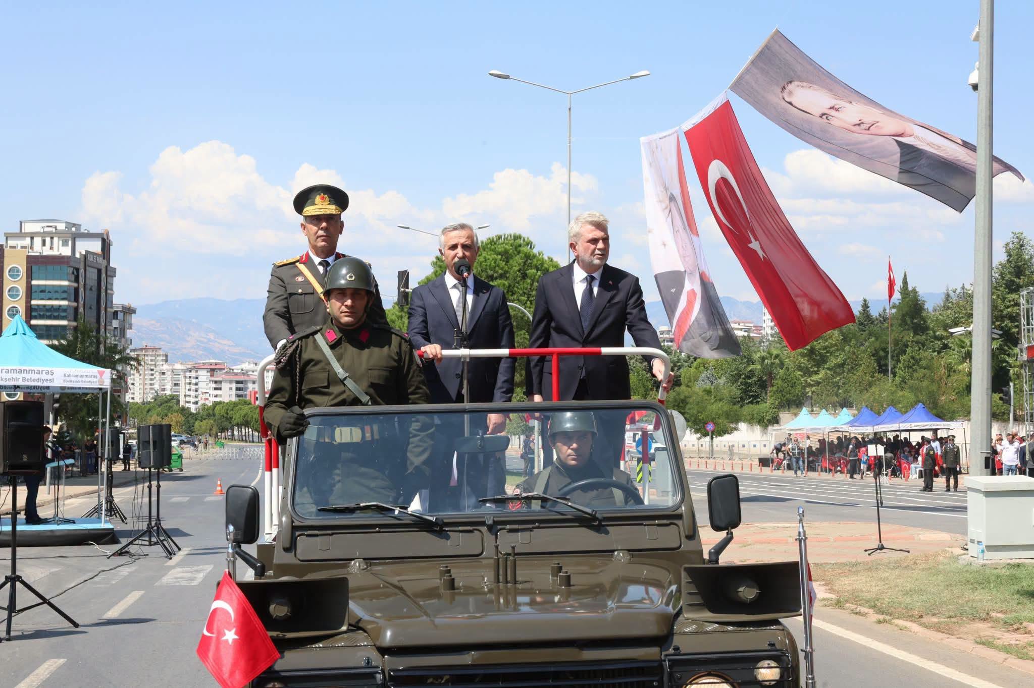 KAHRAMANMARAŞ’TA 30 AĞUSTOS ZAFER BAYRAMI COŞKUSU