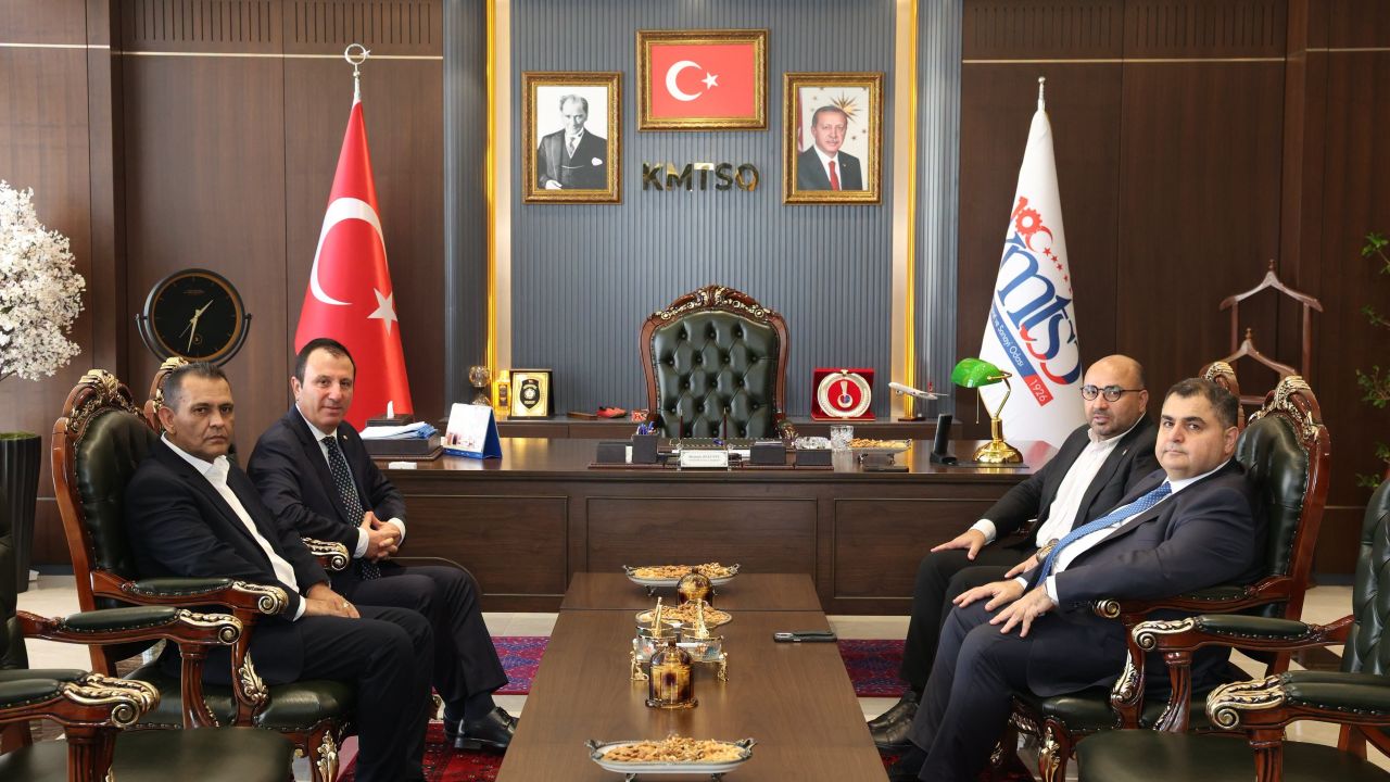 ŞAHİN’DEN KMTSO BAŞKANI BULUNTU’YA ZİYARET