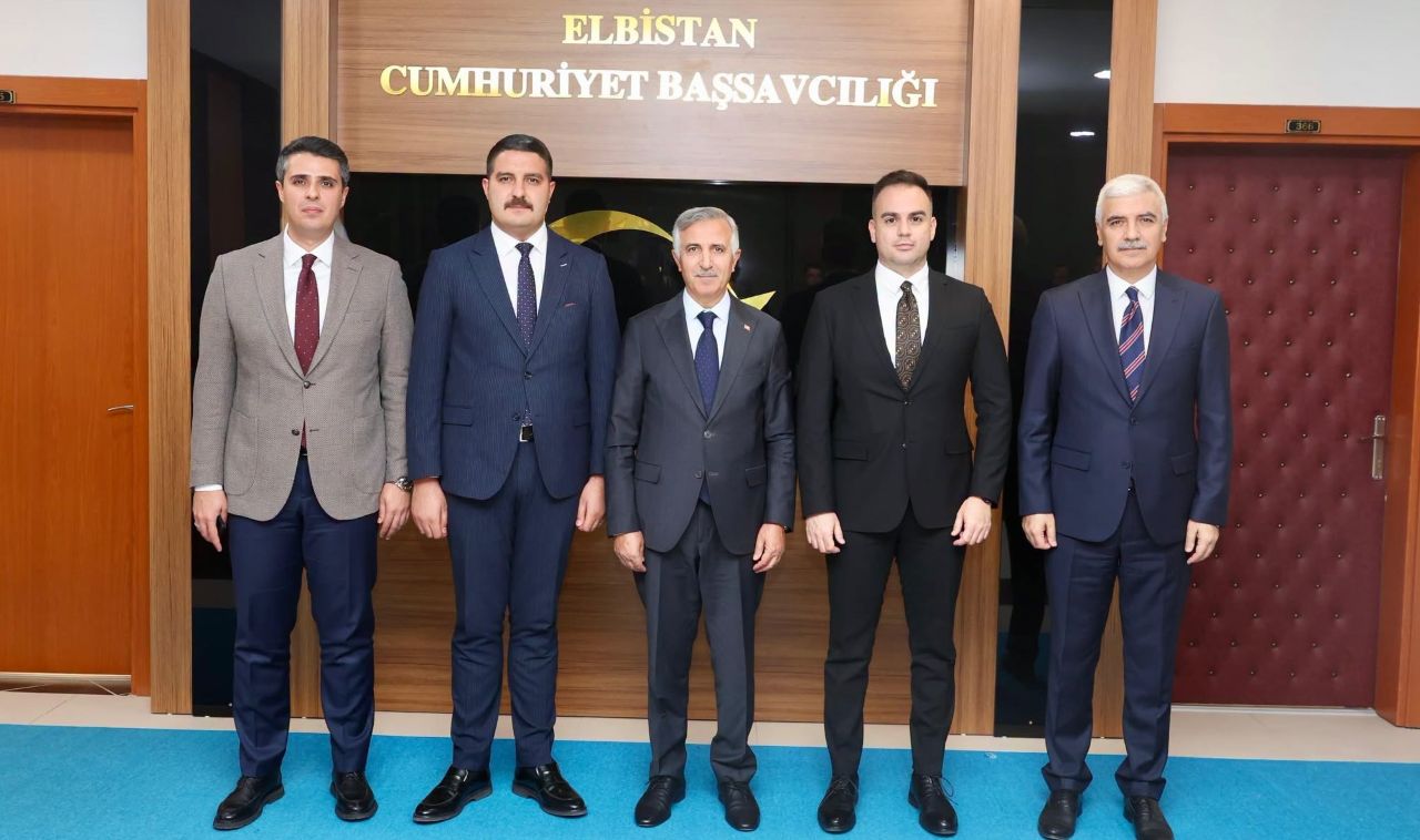 Elbistan’a Ziyaret: Vali Ünlüer’den Cumhuriyet Başsavcılığına Ziyaret