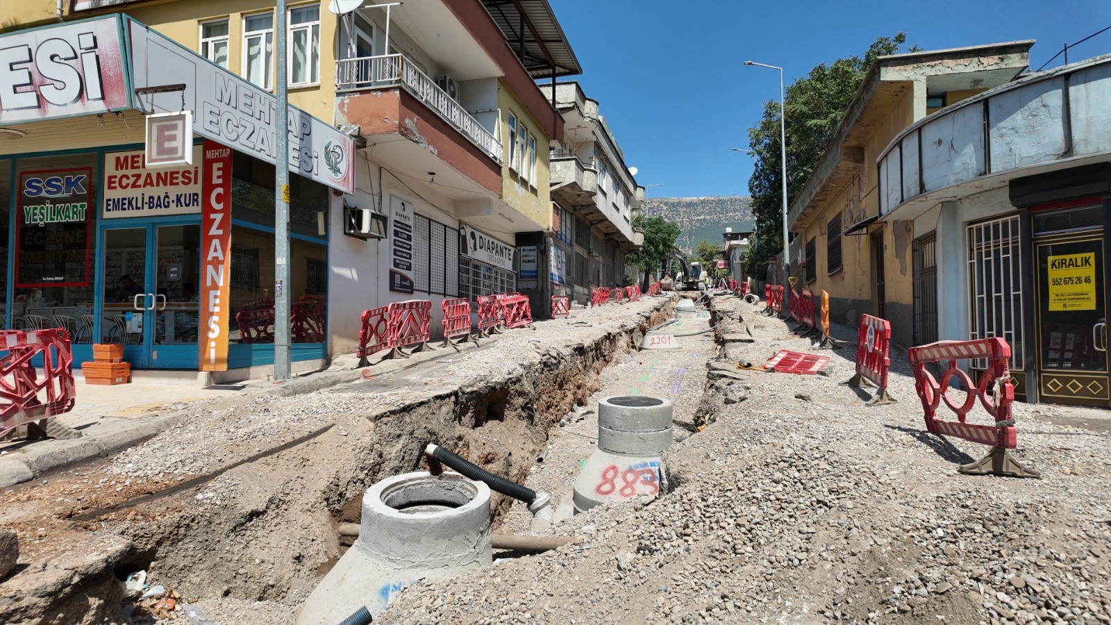 Gazi Mustafa Kuşçu Caddesi’nde Altyapı Güçleniyor