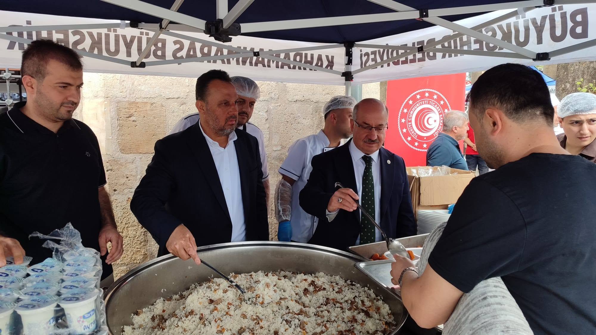 Ahilik Pilavı Ulu Camii’nde Dağıtıldı
