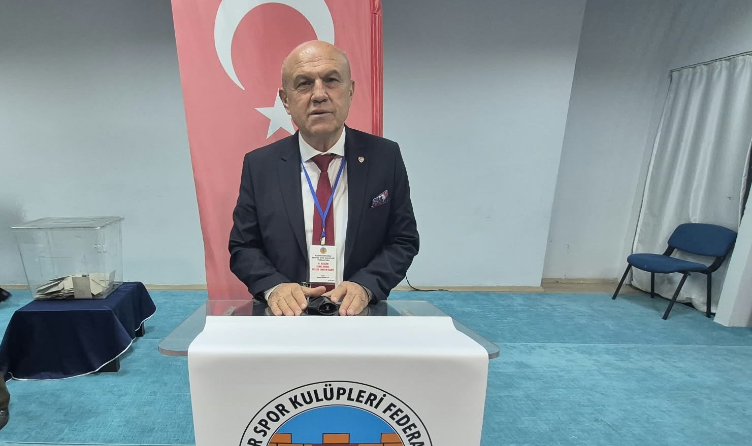 KAHRAMANMARAŞ ASKF’DE EKREM KARAOĞLAN GÜVEN TAZELEDİ