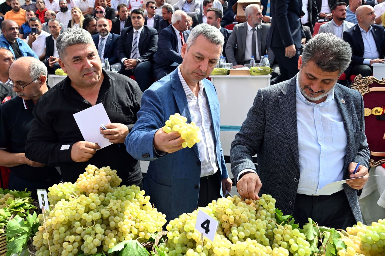 REKTÖR OKUMUŞ ÜZÜM JÜRİSİ OLDU