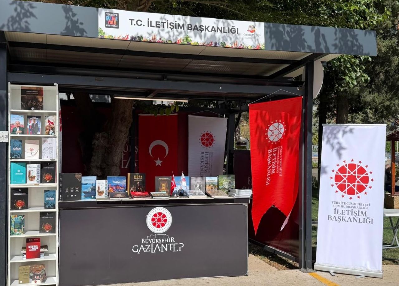 Gaziantep Kültür Yolu Festivali’nde İletişim Başkanlığı Standına Yoğun İlgi