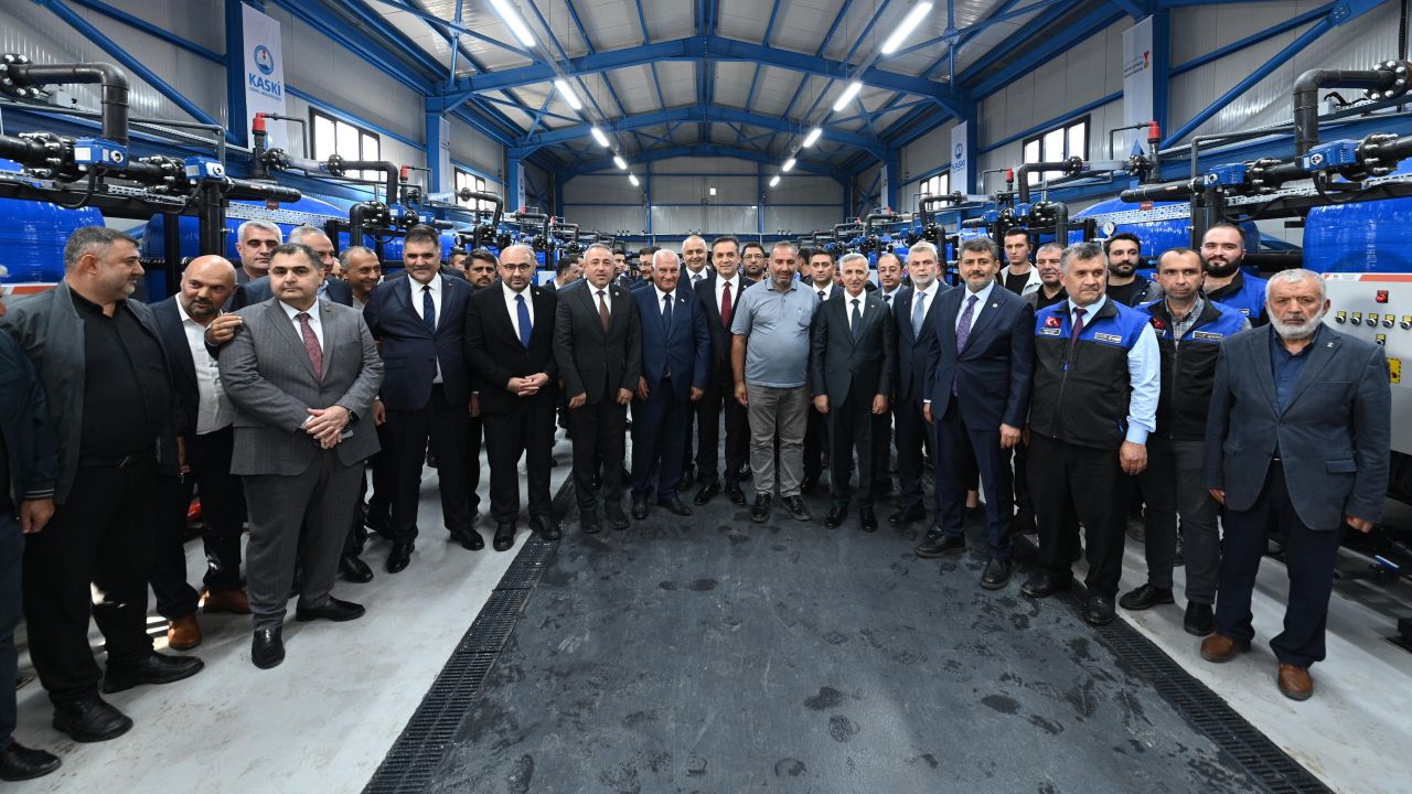 Kılavuzlu İçmesuyu Arıtma Tesisi Hizmete Açıldı