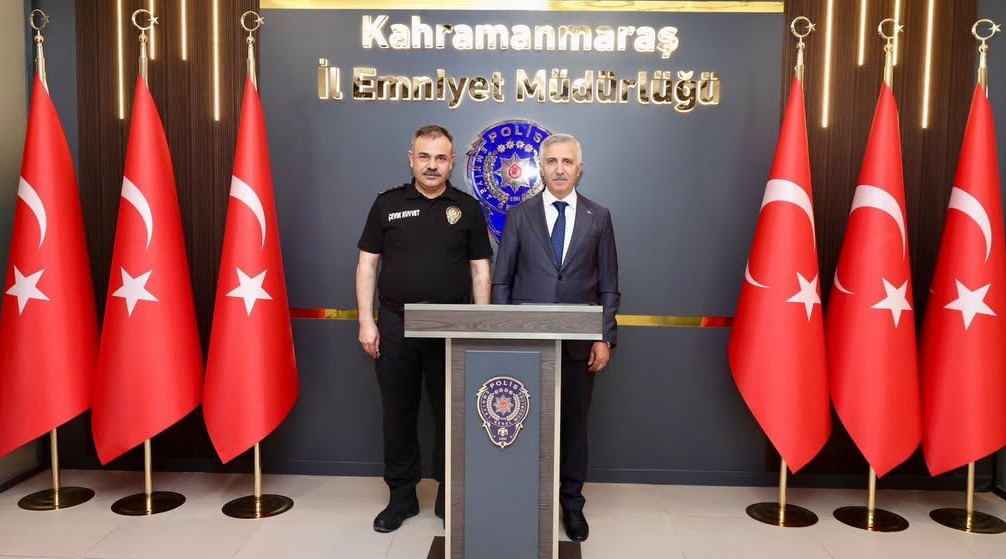 Vali Ünlüer’den Yeni Emniyet Müdürü Kalaycı’ya Hayırlı Olsun Ziyareti