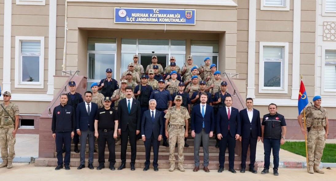 Vali Ünlüer Nurhak’ta Güvenlik ve Çalışmaları Yerinde İnceledi