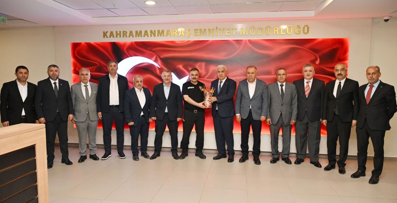 KMESOB’DAN EMNİYET MÜDÜRÜ KALAYCI’YA HAYIRLI OLSUN ZİYARETİ
