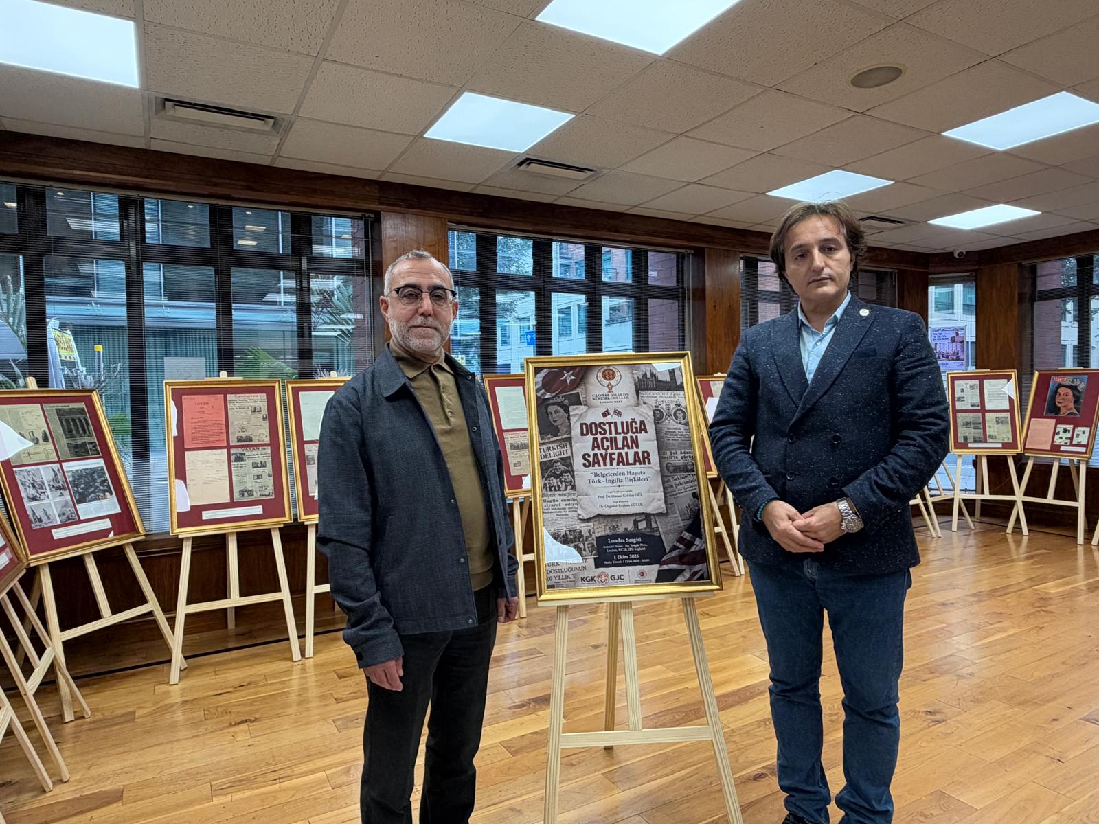 KGK sergisi Yunus Emre Londra merkezinde açıldı