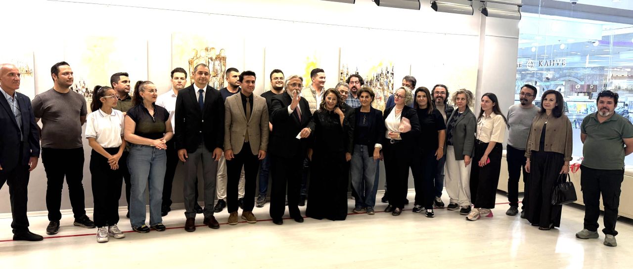 RESSAM AYLA ERDOĞ ÇETİN, SANKO SANAT GALERİSİ’NDE SERGİ AÇTI