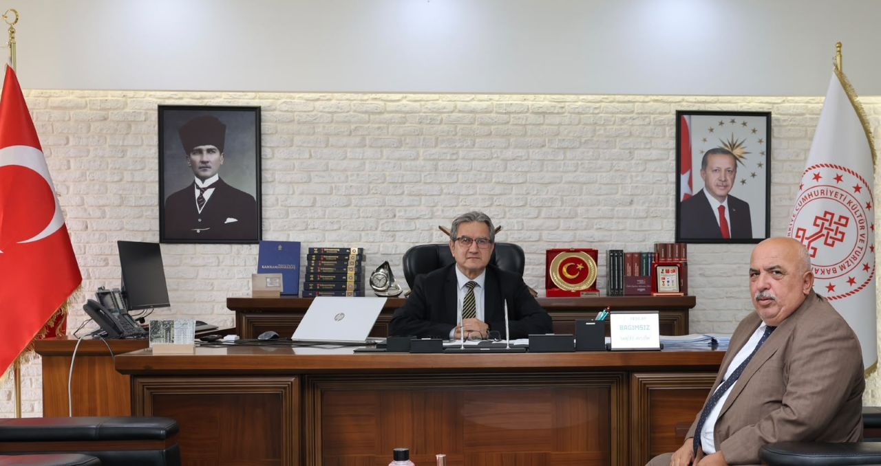 BEKİR DOĞAN’DAN İL KÜLTÜR VE TURİZM MÜDÜRÜ YANARDAĞ’A HAYIRLI OLSUN ZİYARETİ